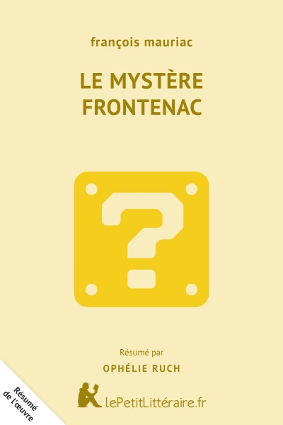 Résumé du livre :  Le Mystère Frontenac